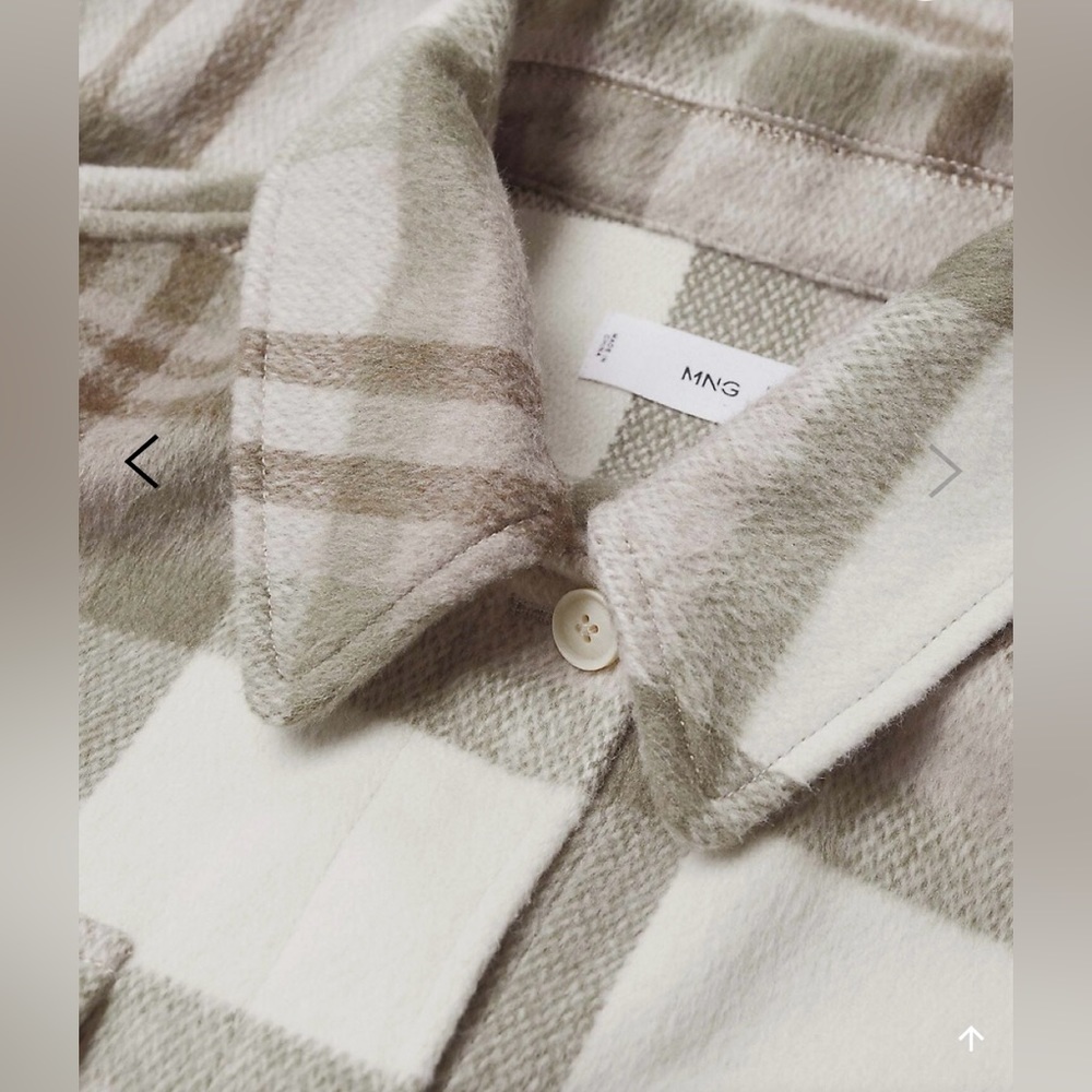 MANGO Oversized Shacket - Picture 5 of 10